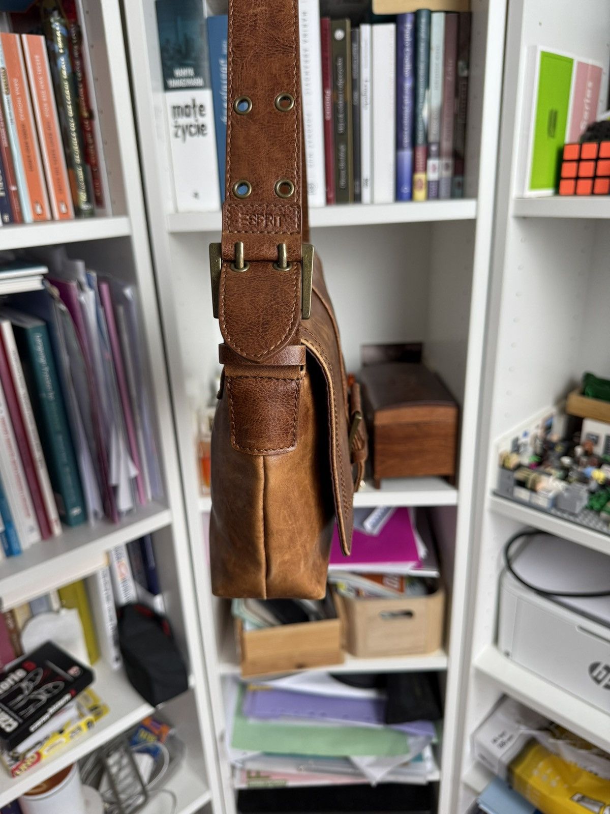 Japanese Brand Vintage y2k avantgarde archive opium style leather shouderbag Size ONE SIZE - 7 Thumbnail
