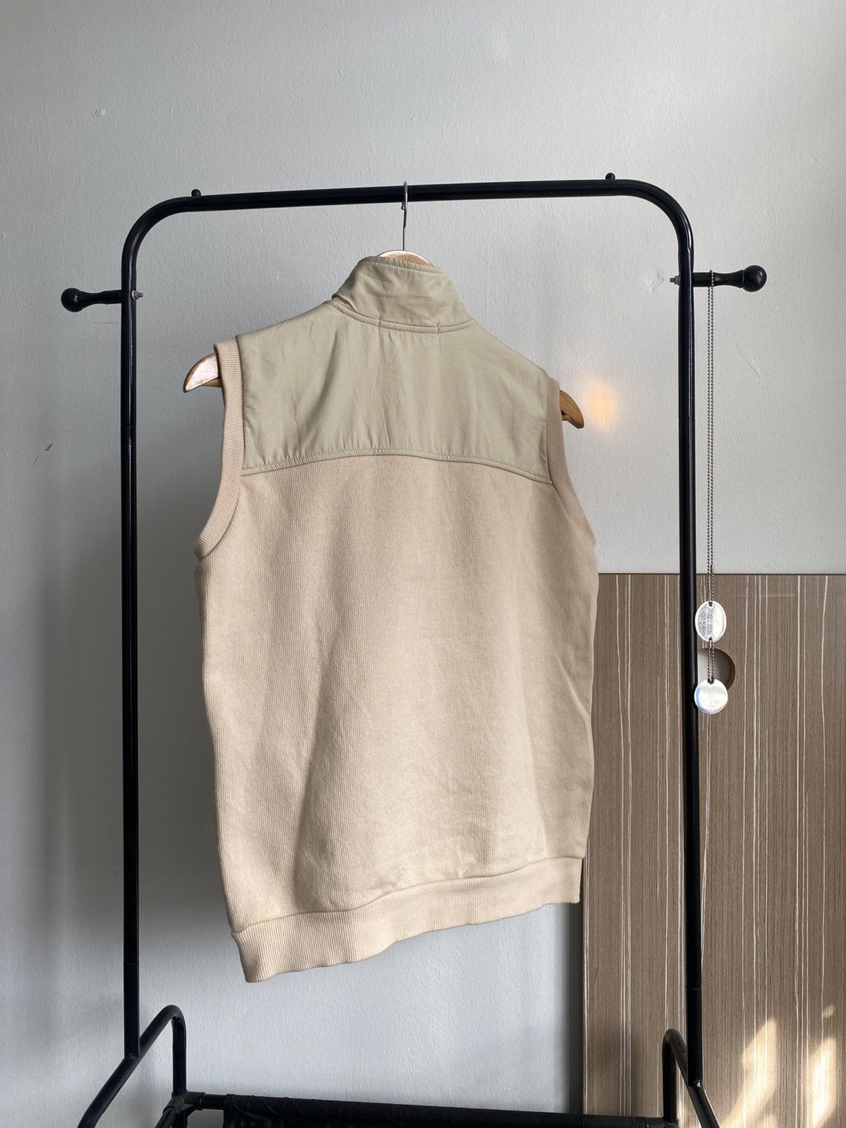 Nike NIKE Vest Centre Beige Y2K Size US S / EU 44-46 / 1 - 14 Thumbnail