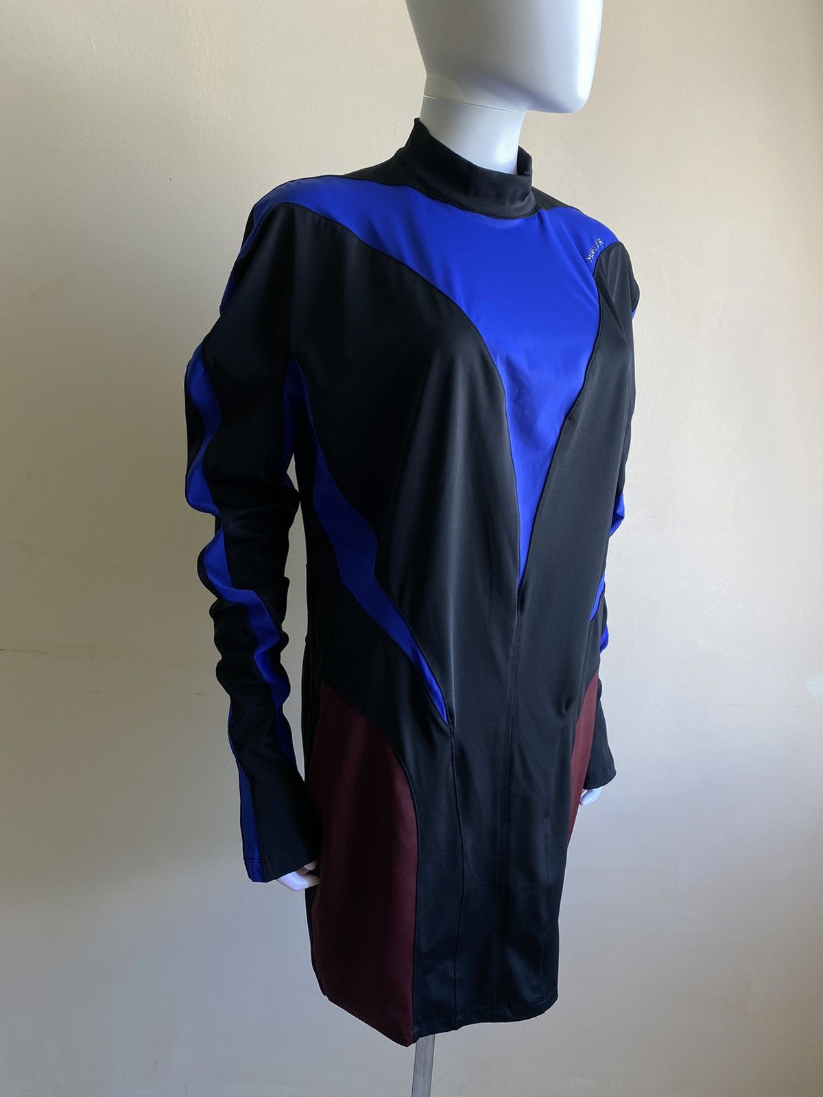 H&M × Mugler Mugler x H&M Womens Spiral Paneled Mini Dress Size XL Size XL / US 12-14 / IT 48-50 - 6 Thumbnail