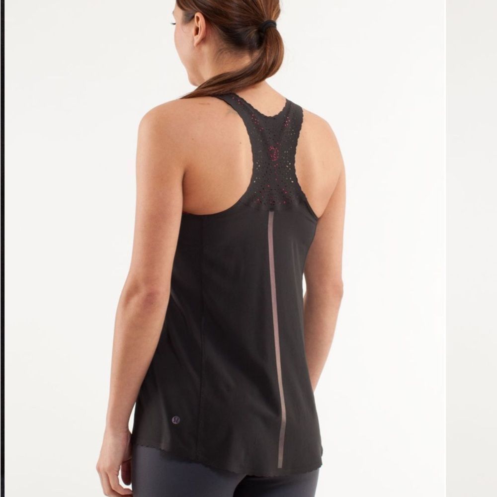 Lululemon Lululemon Athletica Black Tank Top with Wide Straps Size S / US 4 / IT 40 - 2 Thumbnail