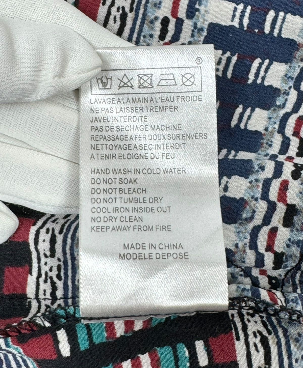 Maje Maje 100% Silk Ornament Printed Pants size 1 Size 25" / US 0 / IT 36 - 10 Thumbnail