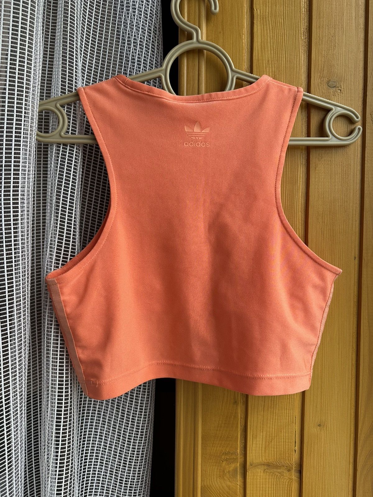 Adidas Adidas × Fiorucci Crop Top Built Sports Bra Peach Size S Size S / US 4 / IT 40 - 2 Thumbnail