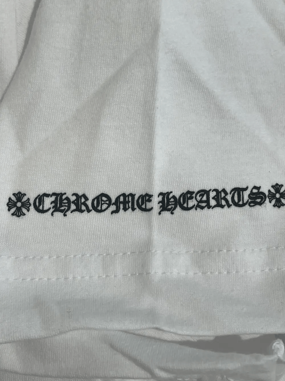 Chrome Hearts Chrome Hearts LOVE YOU White Short Sleeve T-Shirt Tee Size M / US 6-8 / IT 42-44 - 4 Thumbnail