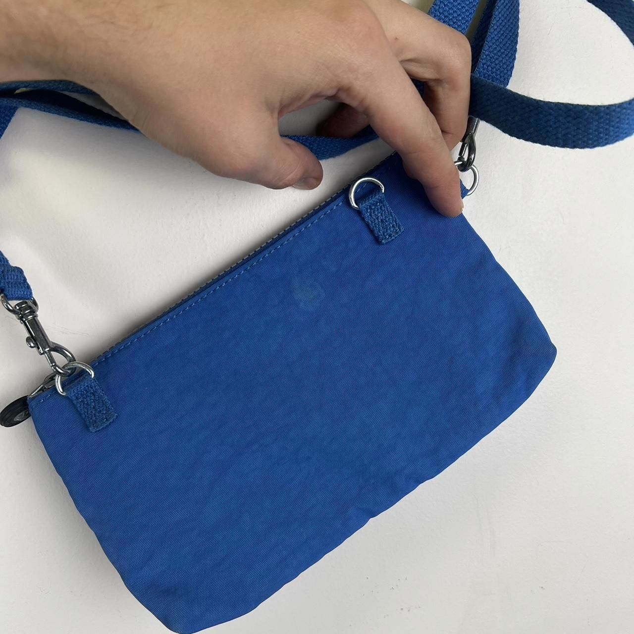 Designer Kipling Blue Crossbody Bag Size ONE SIZE - 5 Thumbnail