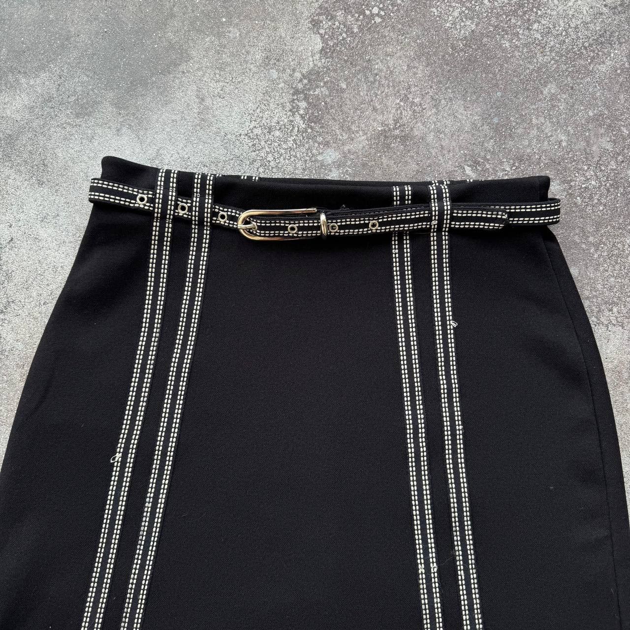 Hysteric Glamour × Japanese Brand × Vintage Y2K Morgan de Toi Vintage Glam Mini Skirt Size 27" / US 4 / IT 40 - 3 Thumbnail