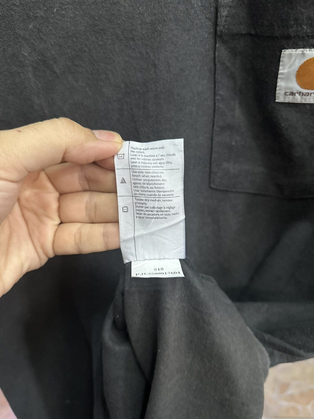 Carhartt Vintage carhartt tshirt Size US S / EU 44-46 / 1 - 5 Thumbnail