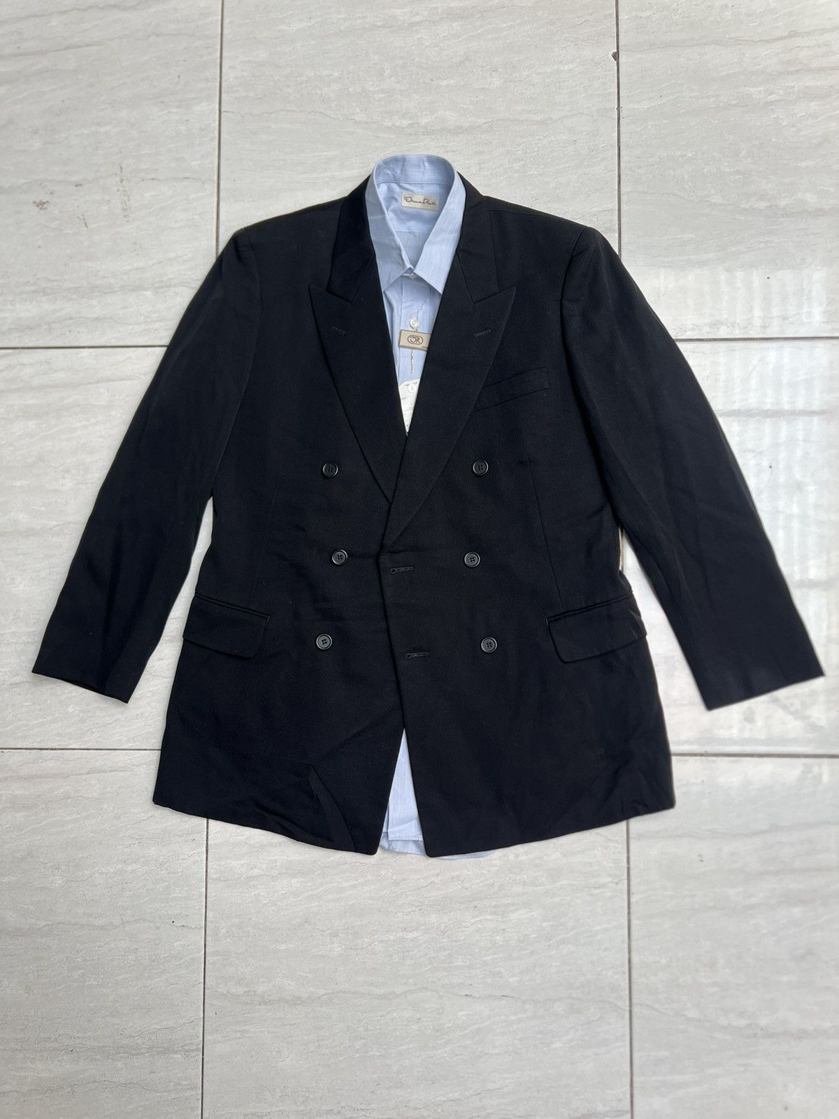 Oscar De La Renta Oscar De La Renta Shirt Suit Size 52L - 1 Thumbnail