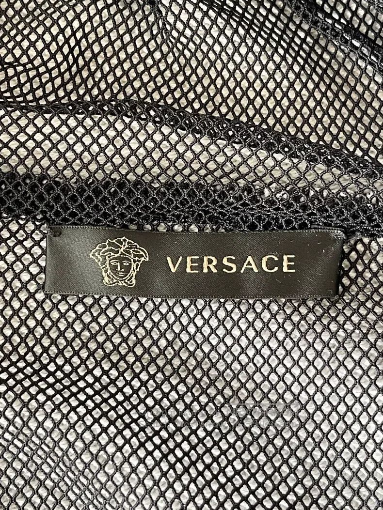 Versace Versace Black and white coat Size US XXL / EU 58 / 5 - 3 Thumbnail