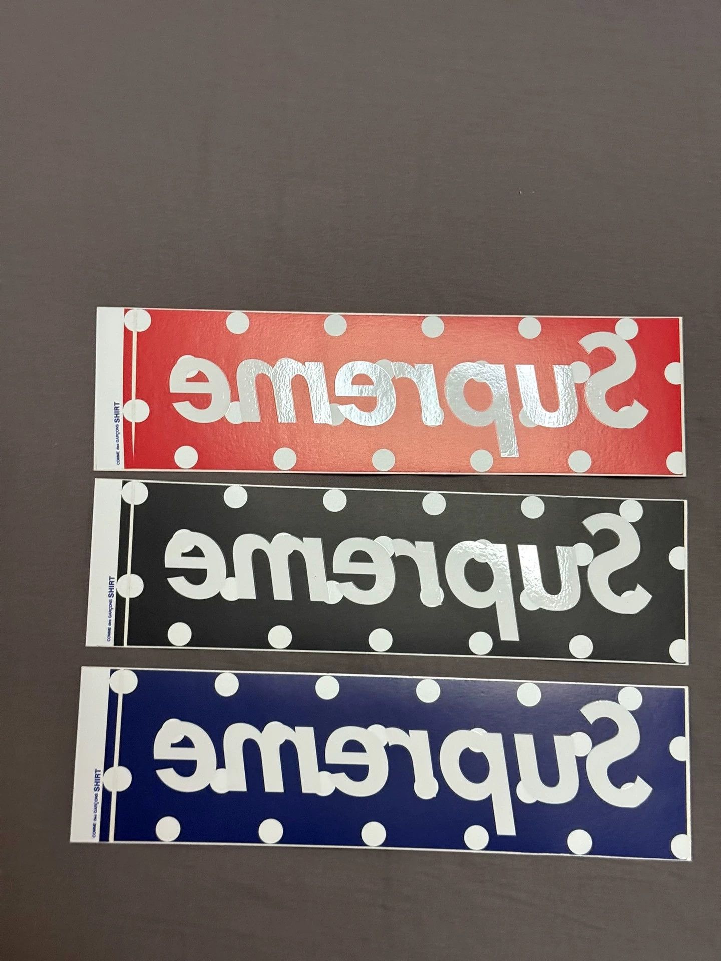 Supreme Supreme x CDG OG Box Logo Dot Sticker Set (Mint) Size ONE SIZE - 1 Thumbnail