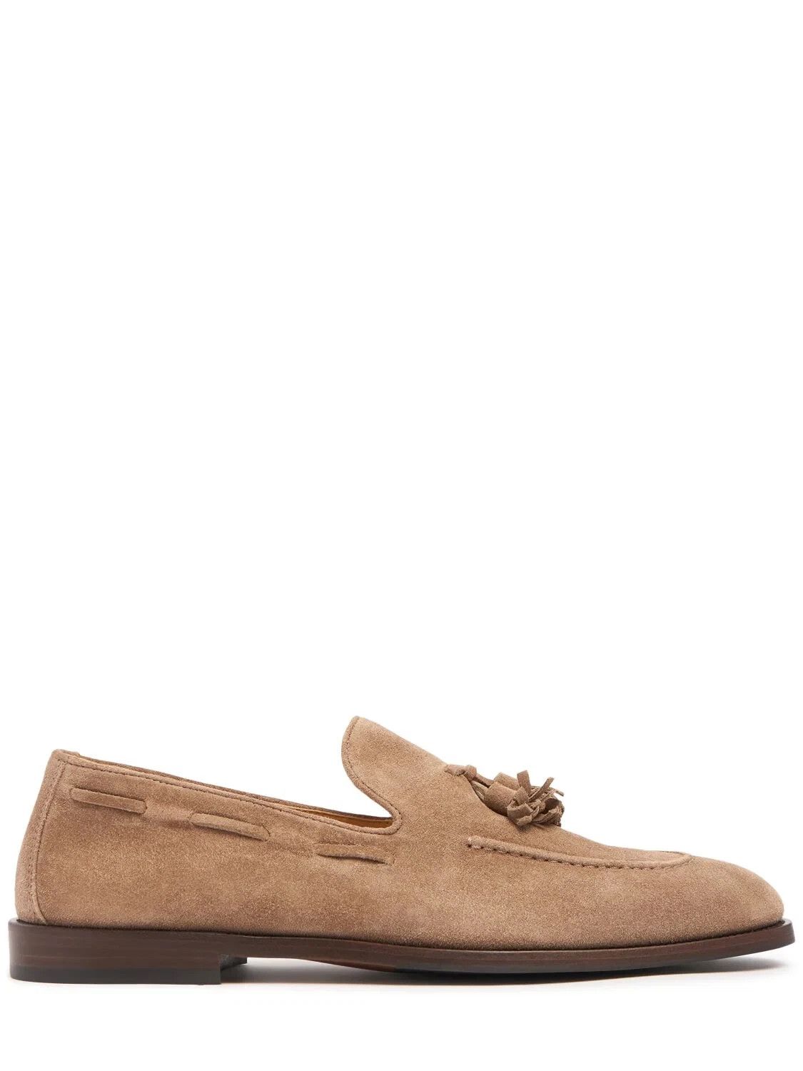 Brunello Cucinelli CUCINELLI $1100 Lt Beige Loafers New Auth Size US 6 / EU 39 - 1 Thumbnail