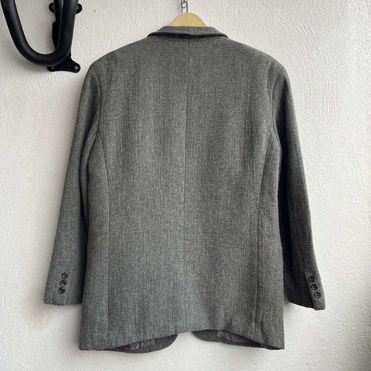 Issey Miyake VINTAGE ISSEY MIYAKE IM MEN WOOL BLAZER JACKET Size US M / EU 48-50 / 2 - 2 Thumbnail