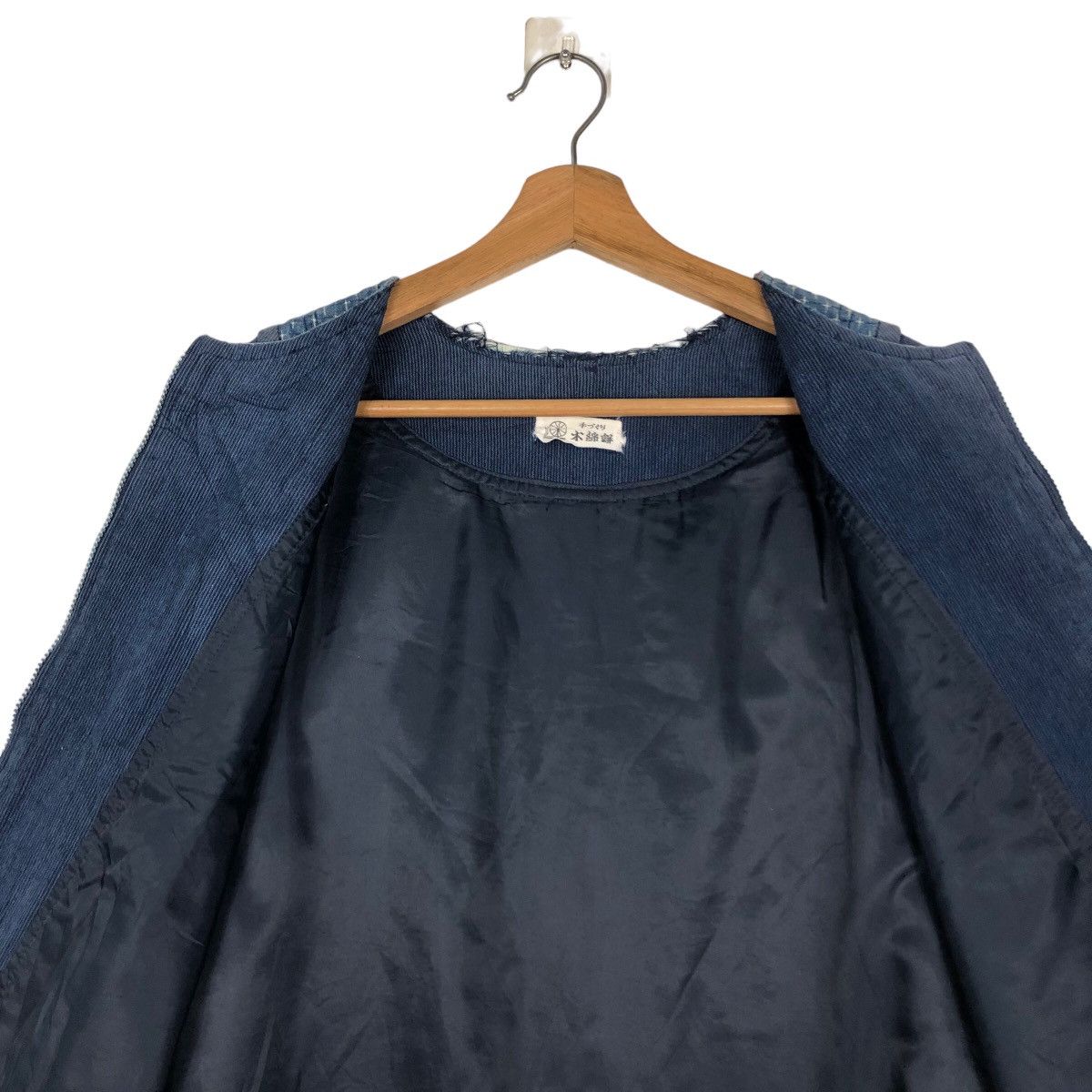 Japanese Brand 🔥Vintage Indigo Blur Blue Denim Jacket Button Japan Made Size US M / EU 48-50 / 2 - 14 Thumbnail