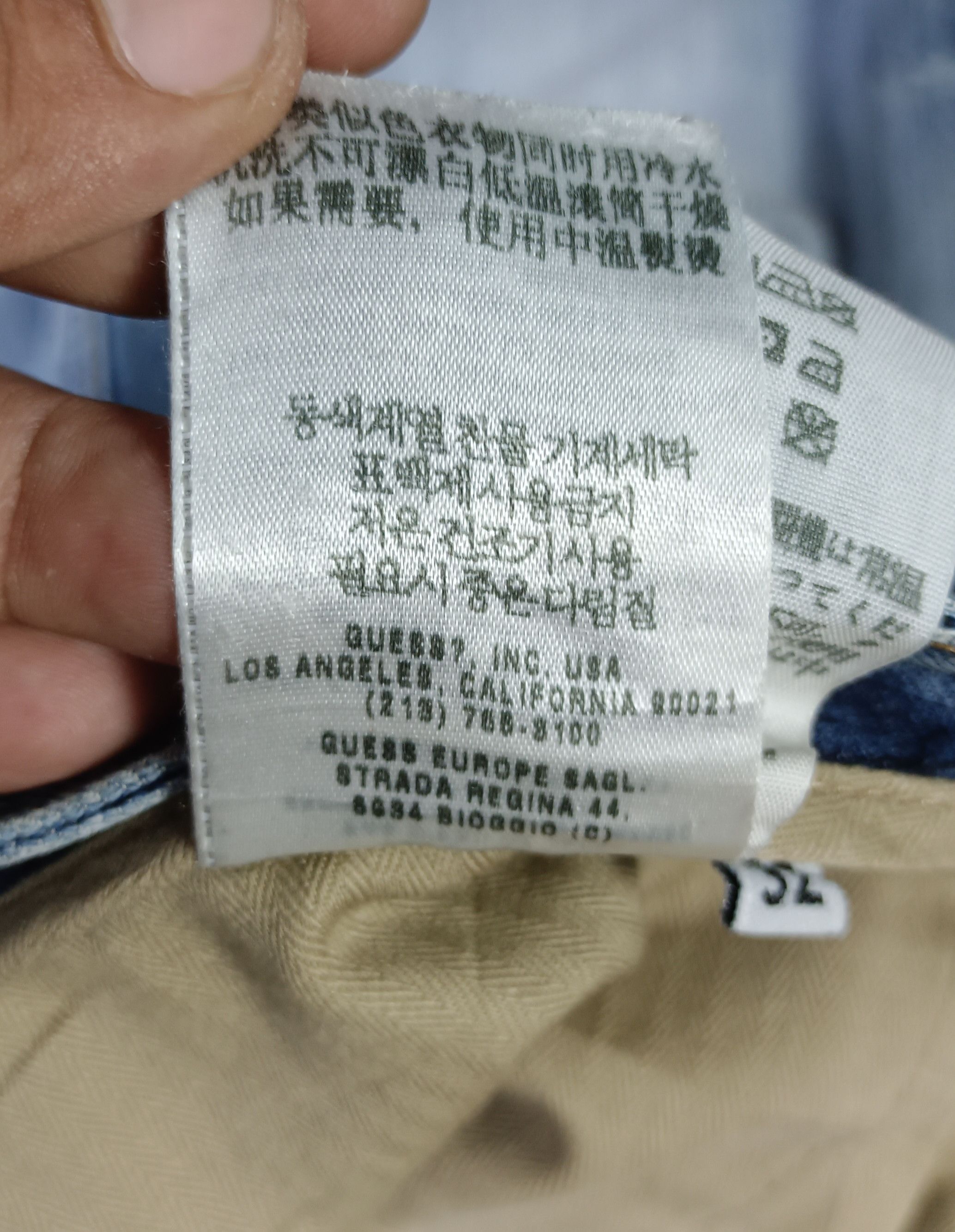 Guess Vintage Guess Los Angeles 1981 GPX305 Denim Size US 37 - 18 Thumbnail