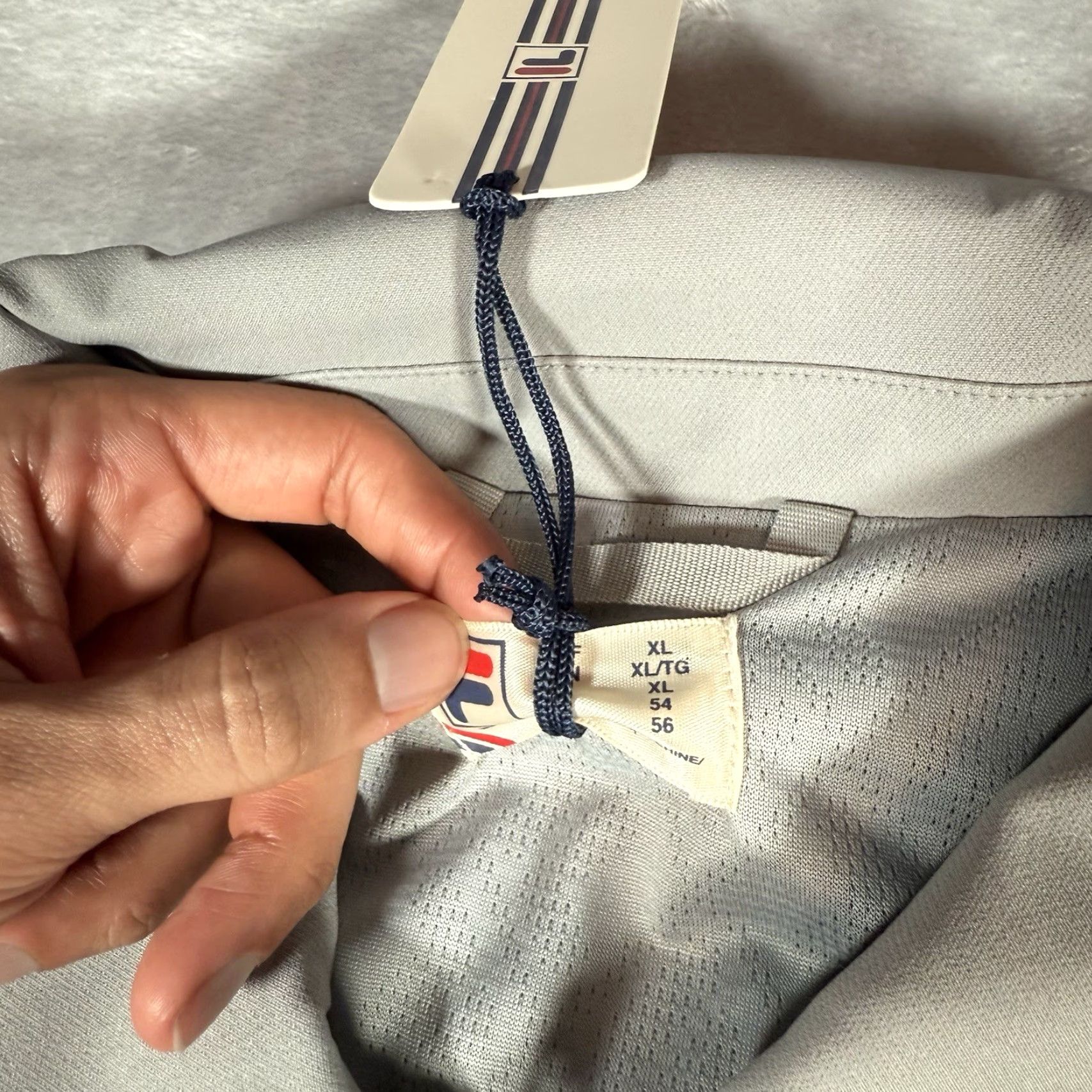Fila FILA 4-Pocket Tour Jacket Mens XL Gray Full-Zip Heavyweight Bomber Softshell Size US XL / EU 56 / 4 - 3 Thumbnail