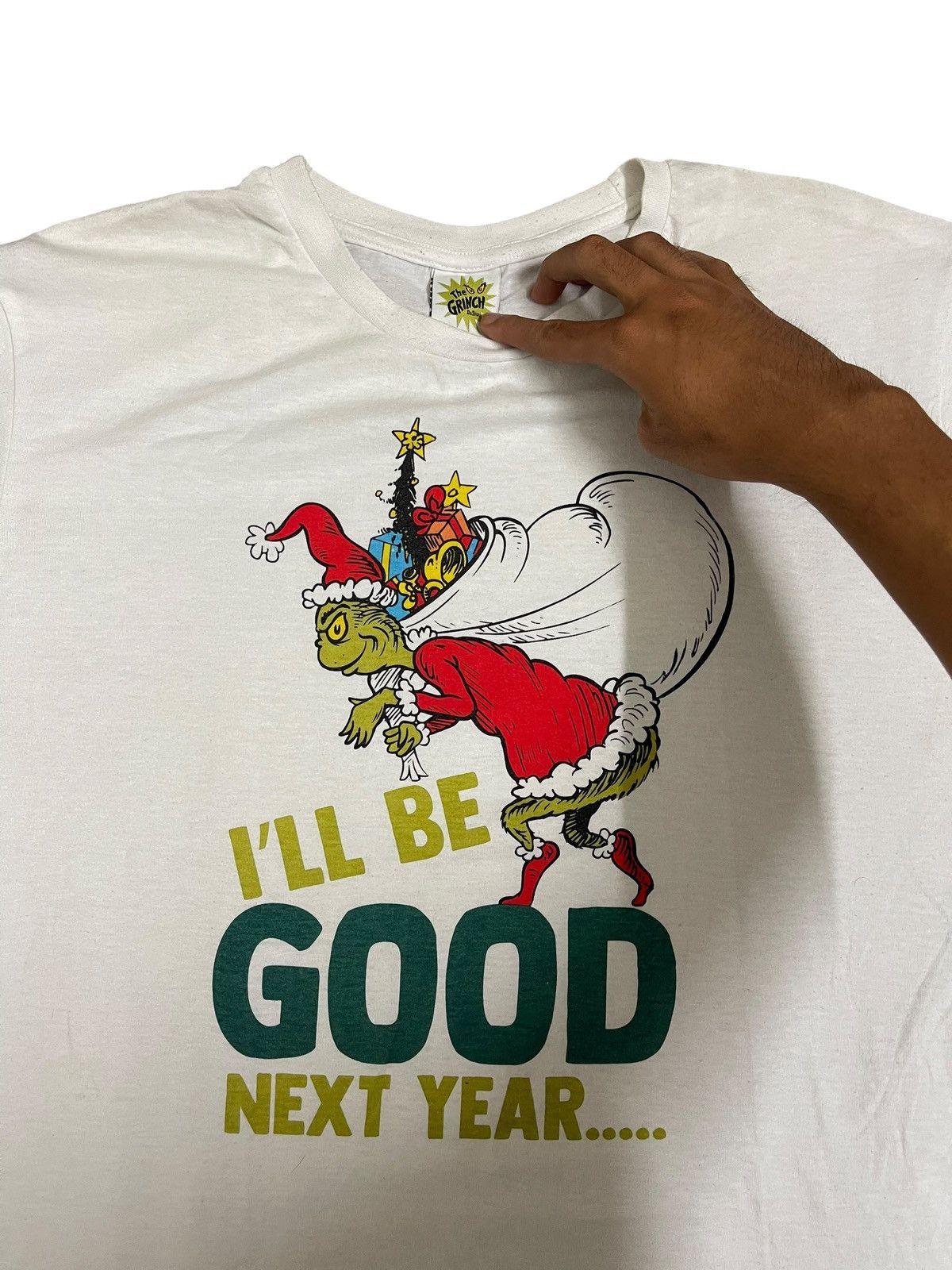 Vintage Y2K The Grinch Movie Tee Size US L / EU 52-54 / 3 - 2 Thumbnail