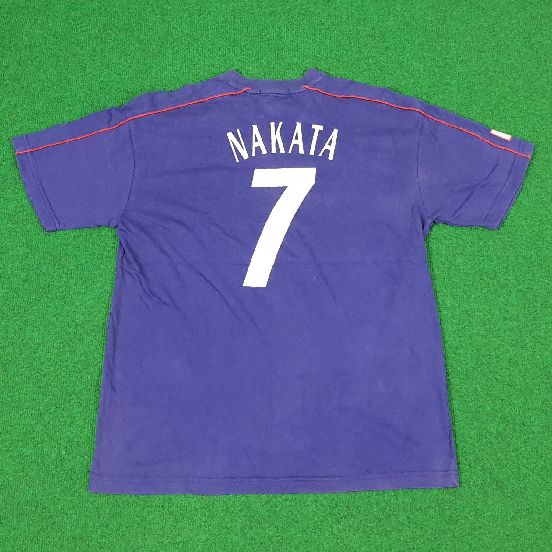 Edition Japan × Vintage Vintage Japan National League Team NAKATA 7 T-shirt Size US L / EU 52-54 / 3 - 3 Thumbnail