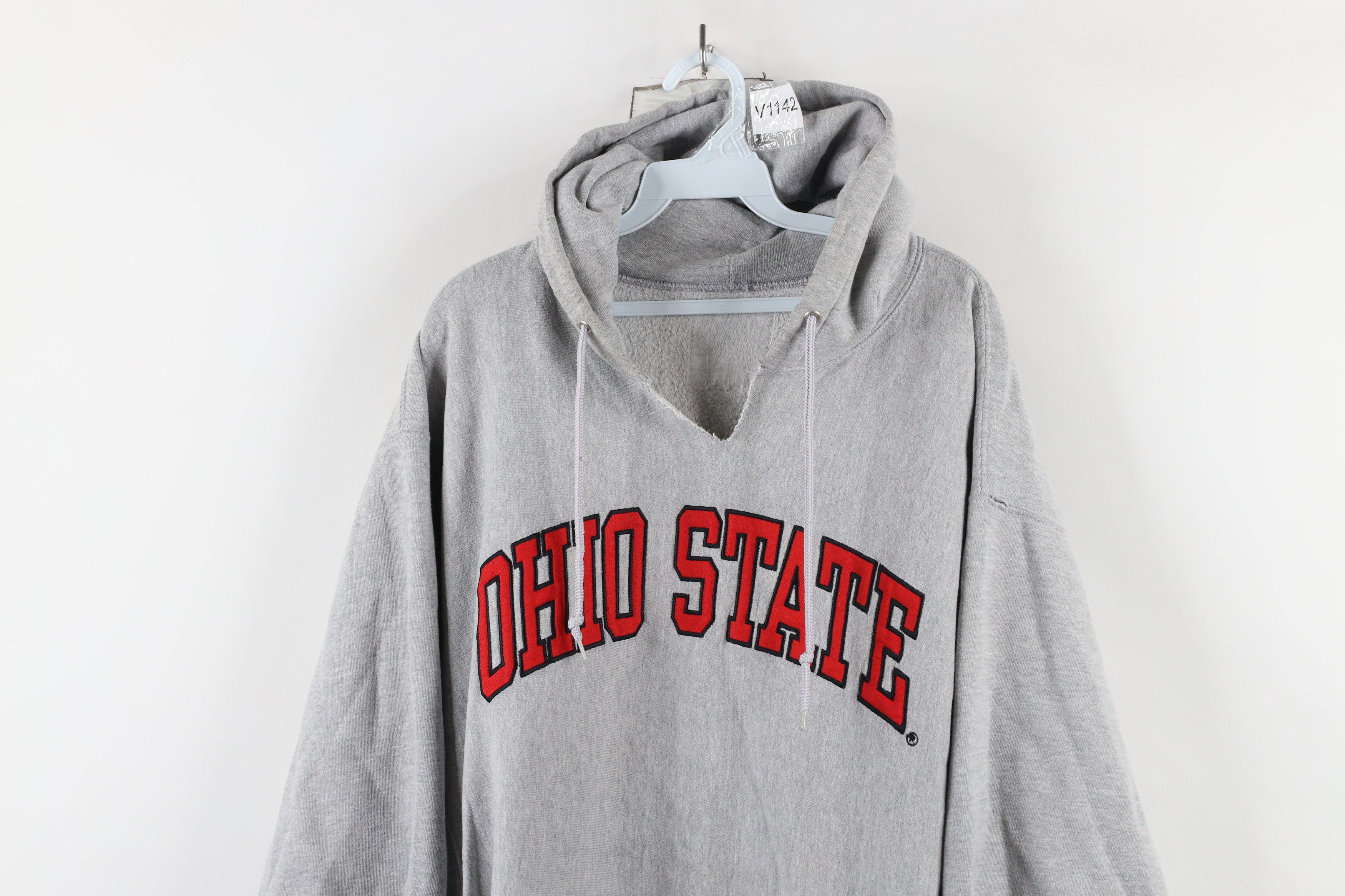 Vintage Vintage 90s Heavyweight Ohio State University Sweatshirt Size US XXL / EU 58 / 5 - 2 Thumbnail