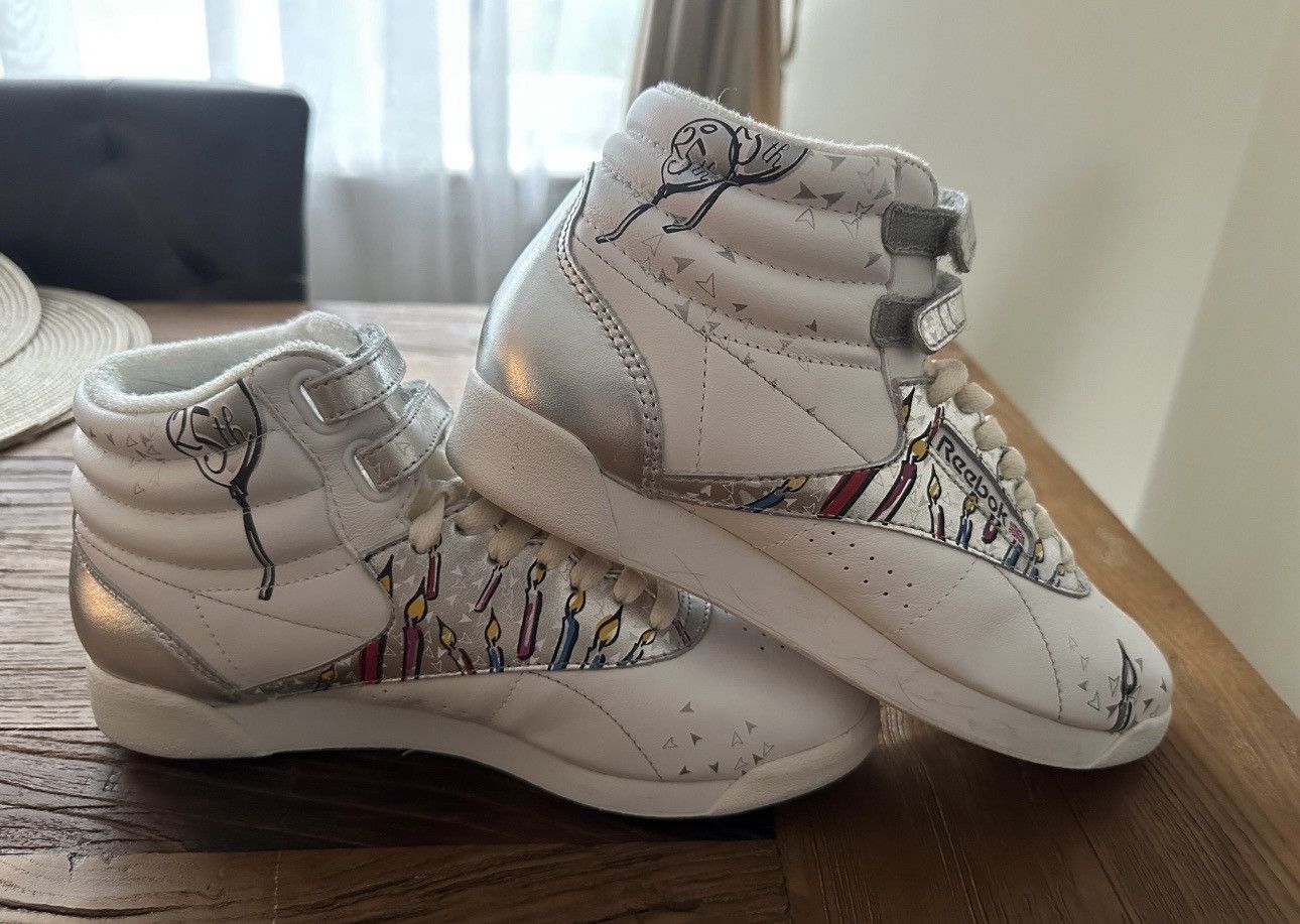 Reebok Reebok Freestyle Hi 25th Anniversary Sneakers Size US 7.5 / IT 37.5 - 2 Thumbnail