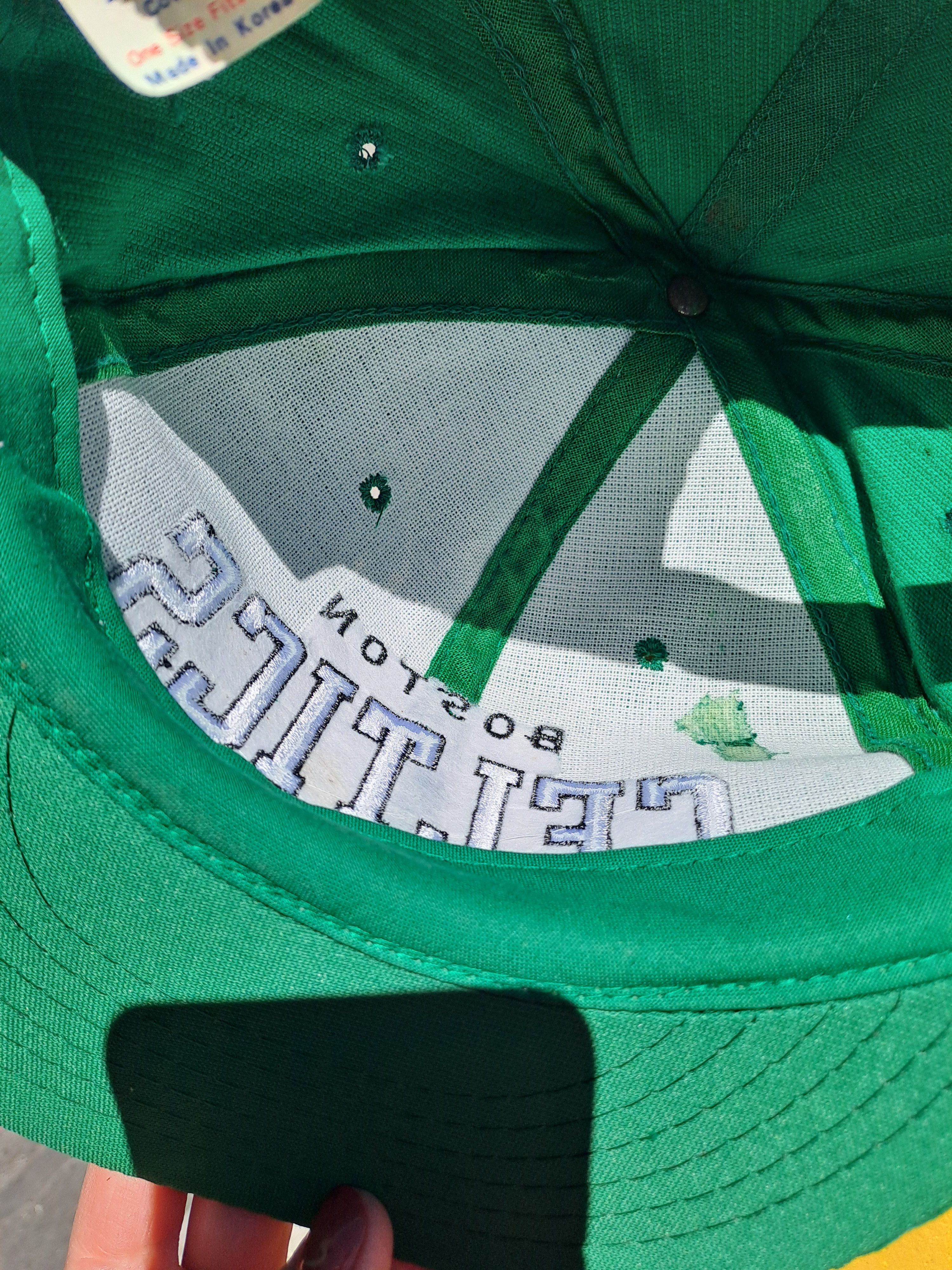 Starter Vintage Boston Celtics Starter hat corduroy green NEW Size ONE SIZE - 18 Thumbnail
