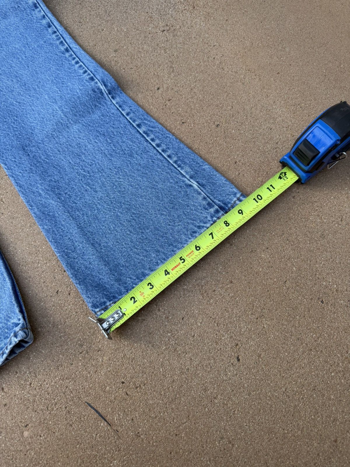 Levi's Vtg 80’s Levi’s 646 Orange Tab Bellbottom Flare Jeans 32x32 Size US 33 - 11 Thumbnail