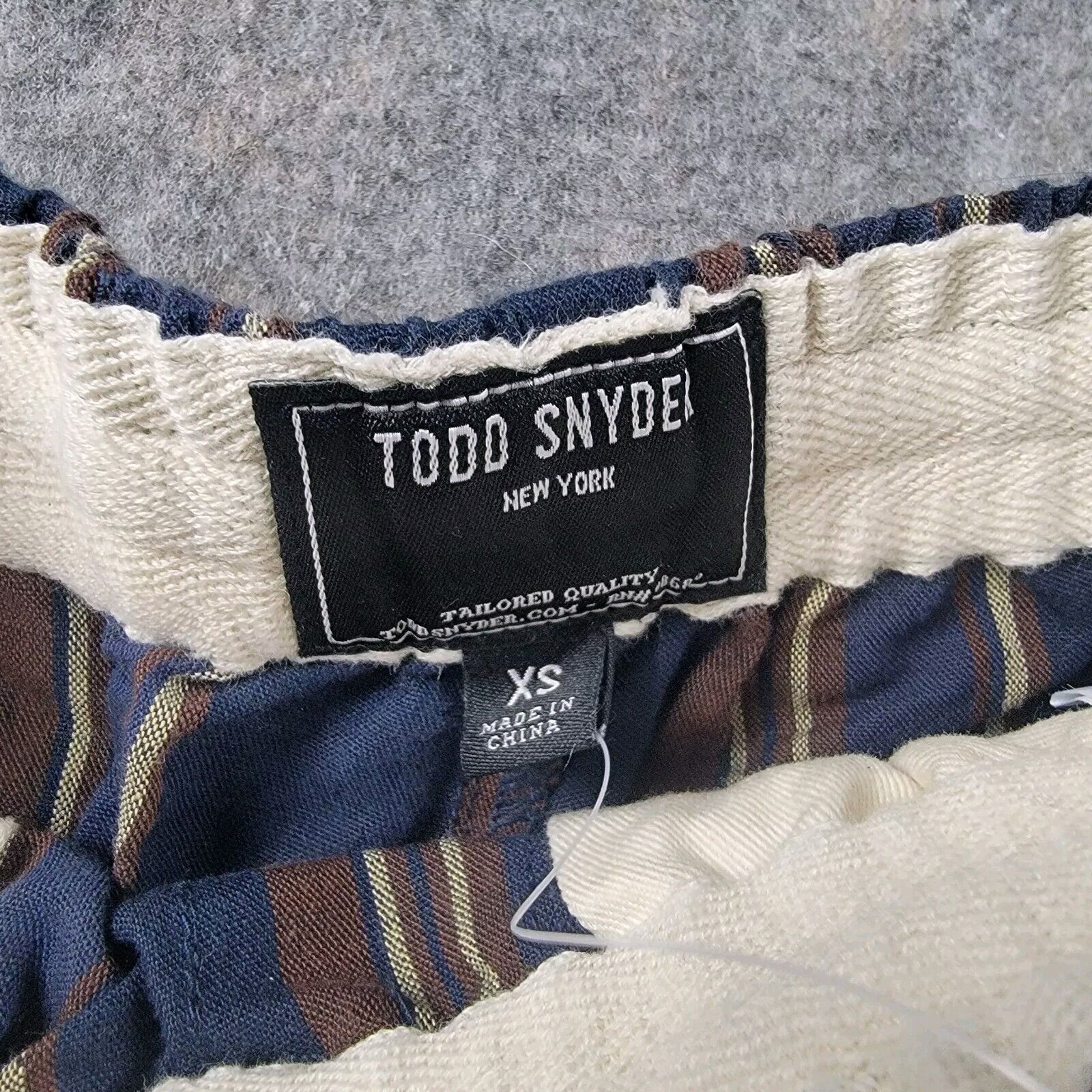 Todd Snyder Todd Snyder Weekend Shorts 7” Brown Striped Size XS Size US 26 / EU 42 - 4 Thumbnail