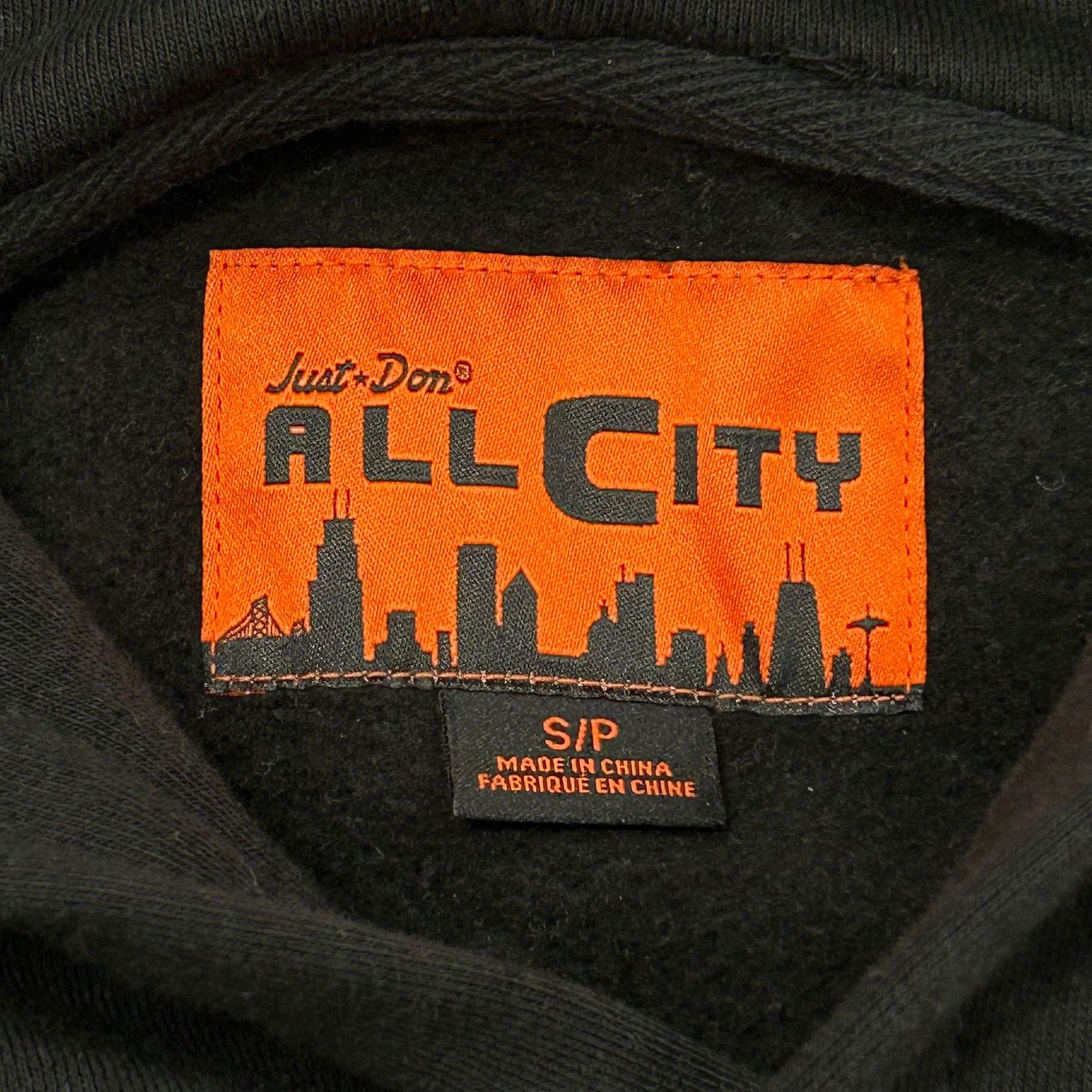 Just Don All City By Just Don Core Hoodie Sweater size Small S Black Size US S / EU 44-46 / 1 - 4 Thumbnail