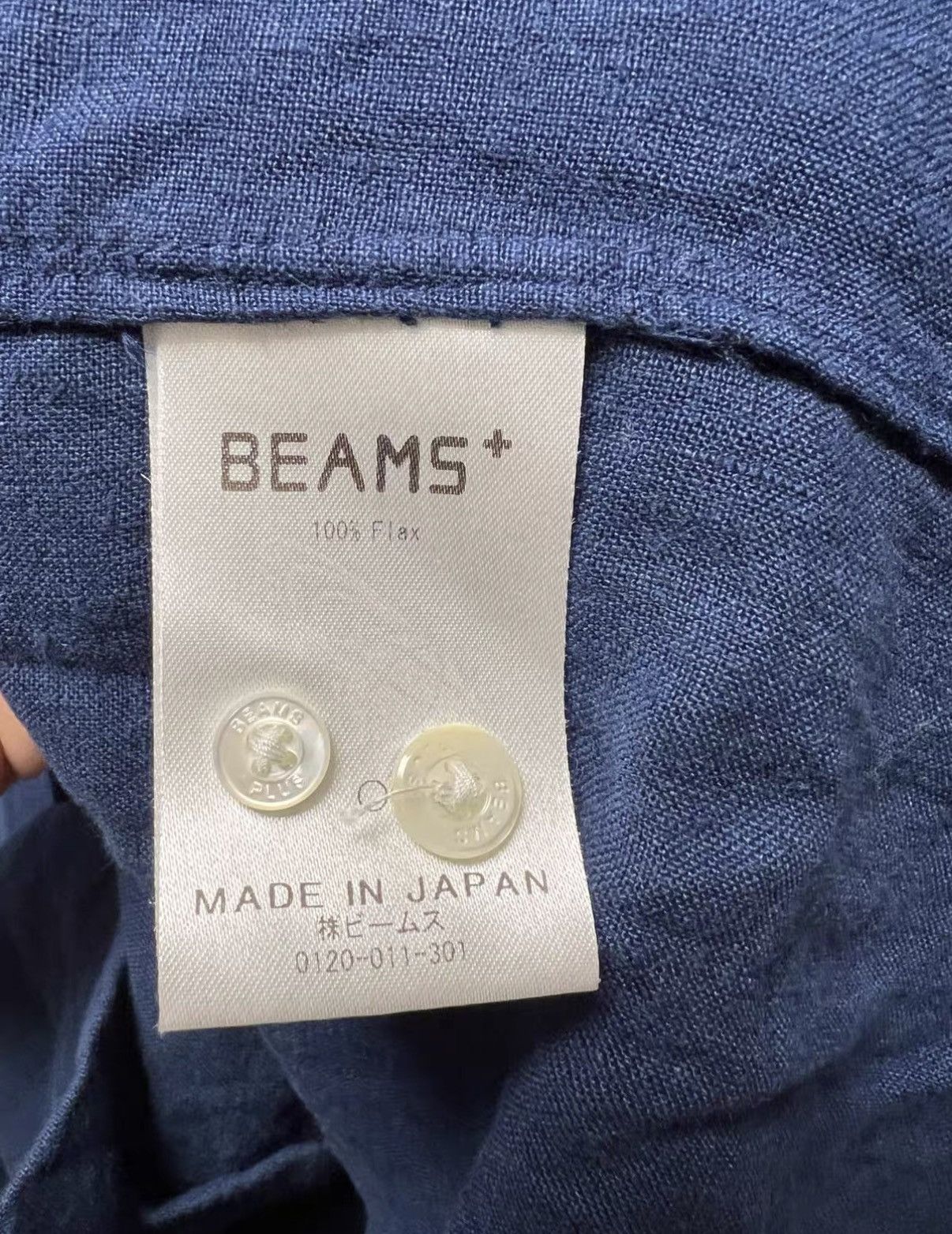 Beams Plus BEAMS PLUS Long Sleeve Shirt J42 Size US XL / EU 56 / 4 - 4 Thumbnail