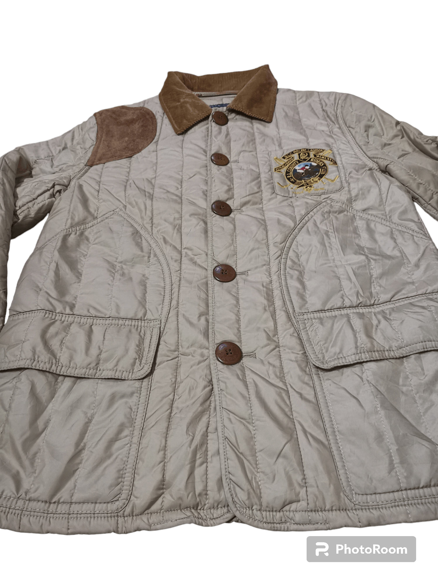 Polo Ralph Lauren × Ralph Lauren 💎Archival Clothing Ralph Lauren Button Up Jacket Size S / US 4 / IT 40 - 14 Thumbnail