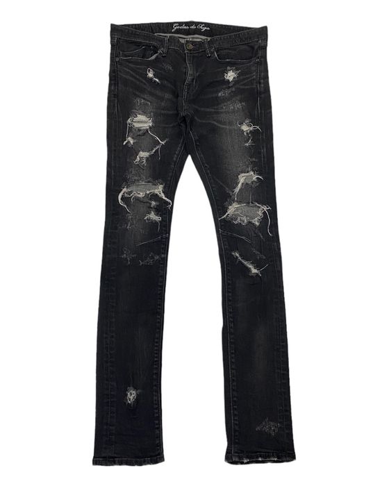 2023新入荷 デニムパンツ fuga pants damage denim denim for pants