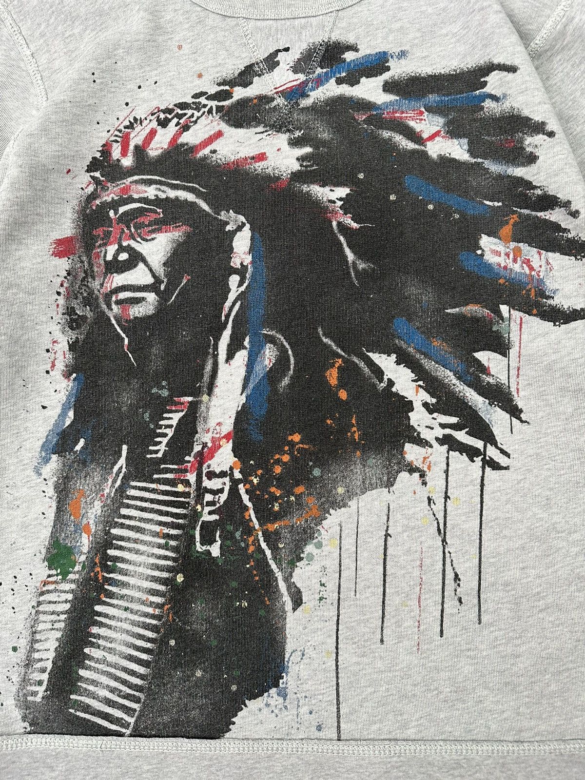 Denim & Supply Ralph Lauren Denim & Supply RALPH LAUREN Indian Print Sweatshirt Size US S / EU 44-46 / 1 - 14 Thumbnail