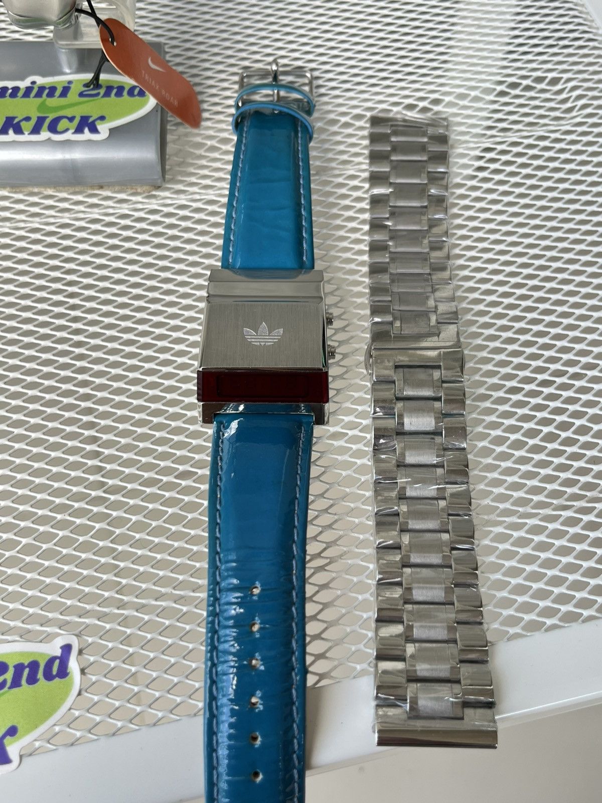 Adidas Vintage ADIDAS HSD 603 / HSD 602 LED Tank Watch Size ONE SIZE - 11 Thumbnail