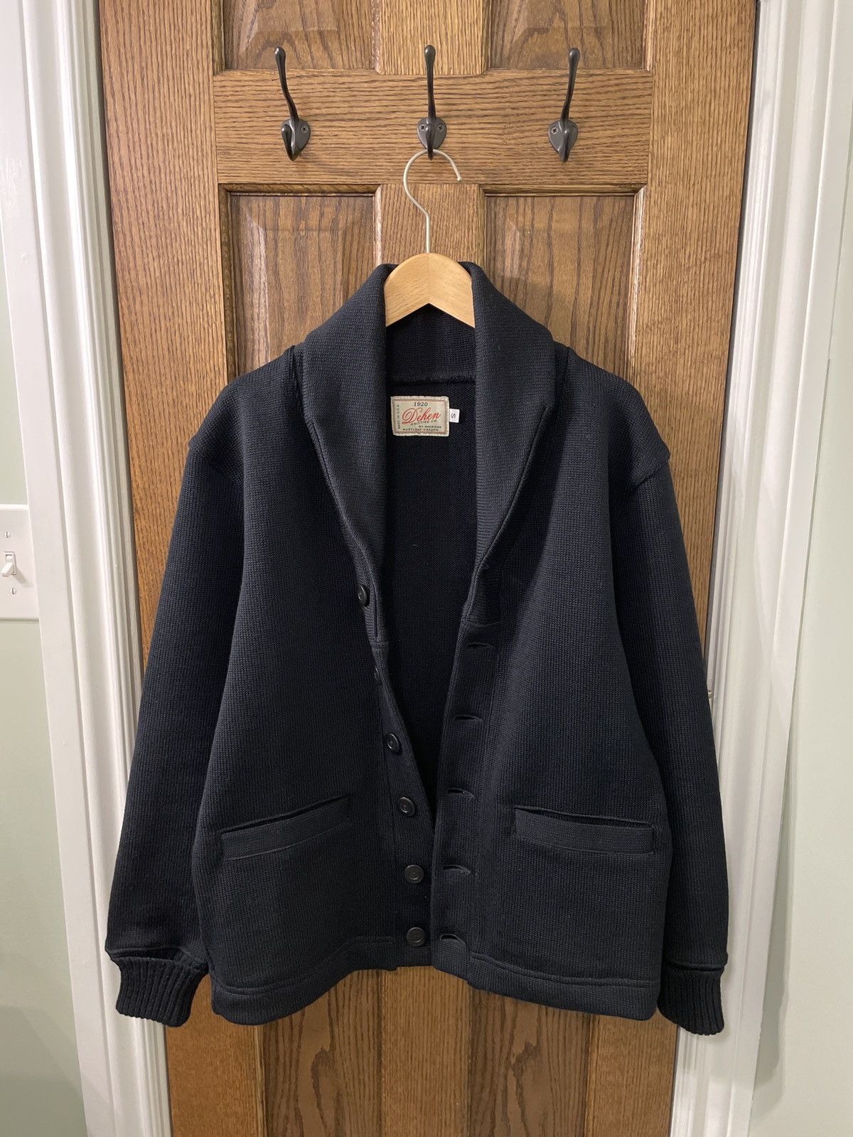 Dehen 1920 Dehen 1920 Shawl Sweater Coat - Small - Black Size US S / EU 44-46 / 1 - 2 Thumbnail