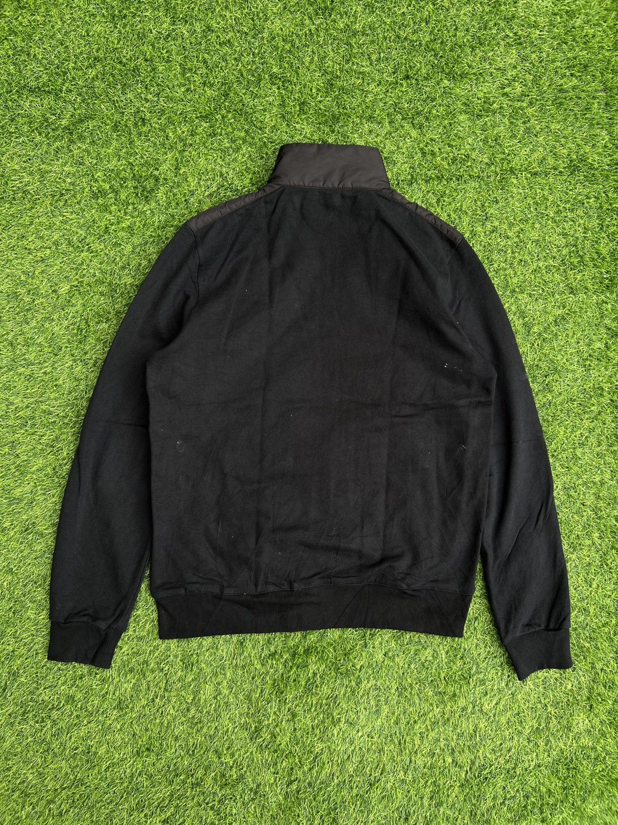 Prada Prada Black Quilted Hybrid Bomber Jacket – Size L Size US L / EU 52-54 / 3 - 5 Thumbnail