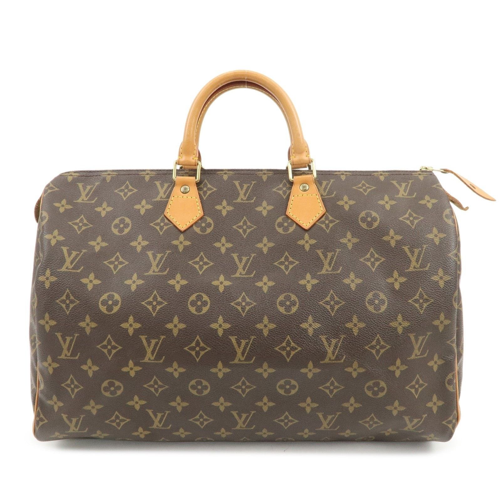 Louis Vuitton Louis Vuitton Monogram Speedy 40 Satchel Brown Size ONE SIZE - 1 Thumbnail