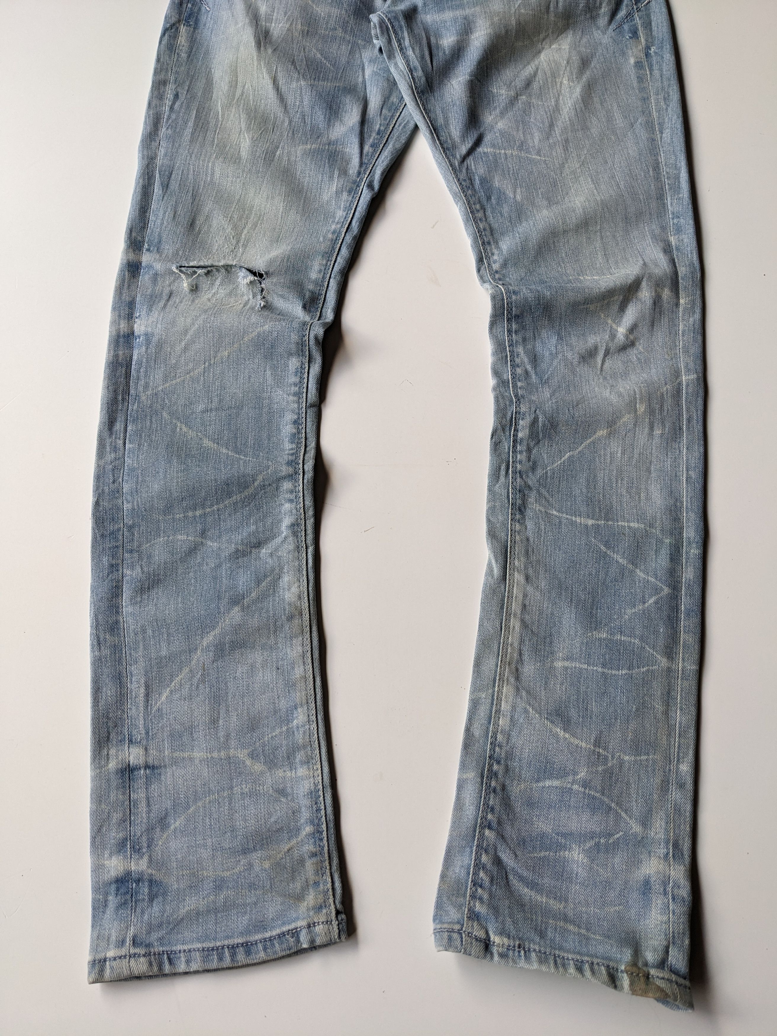 GOSTAR DE FUGA × If Six Was Nine Gostar de Fuga ripped slim fit Size US 32 / EU 48 - 4 Thumbnail
