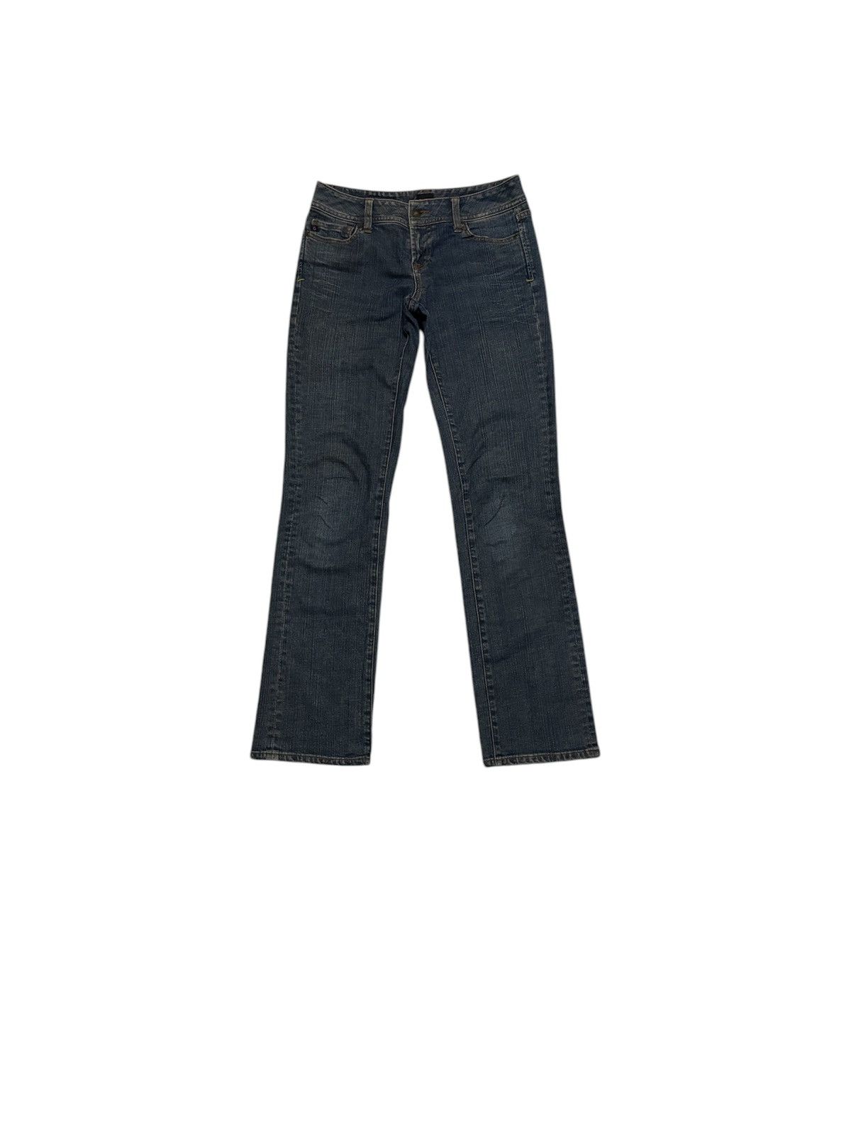 XOXO XOXO Streetwear Jeans Low Flared Denim Size US 31 - 1 Thumbnail