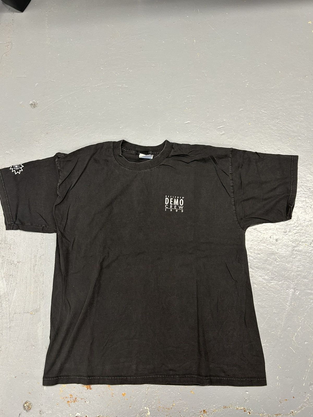 Japanese Brand × Vintage Crazy Vintage 1999 Essential Decipher Video Game Tee SHirt Size US XL / EU 56 / 4 - 1 Thumbnail