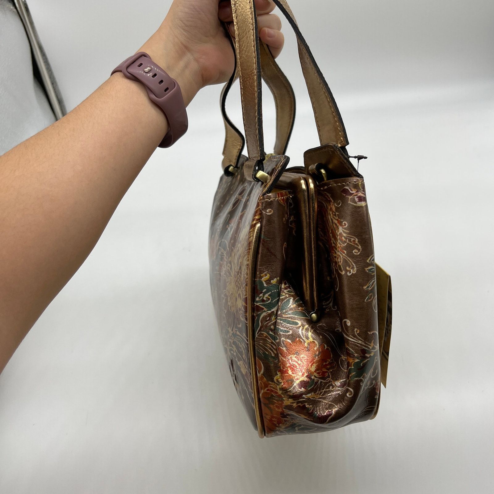 Patricia Nash Patricia Nash Leather Vattaro Frame Bag with C Size ONE SIZE - 2 Thumbnail