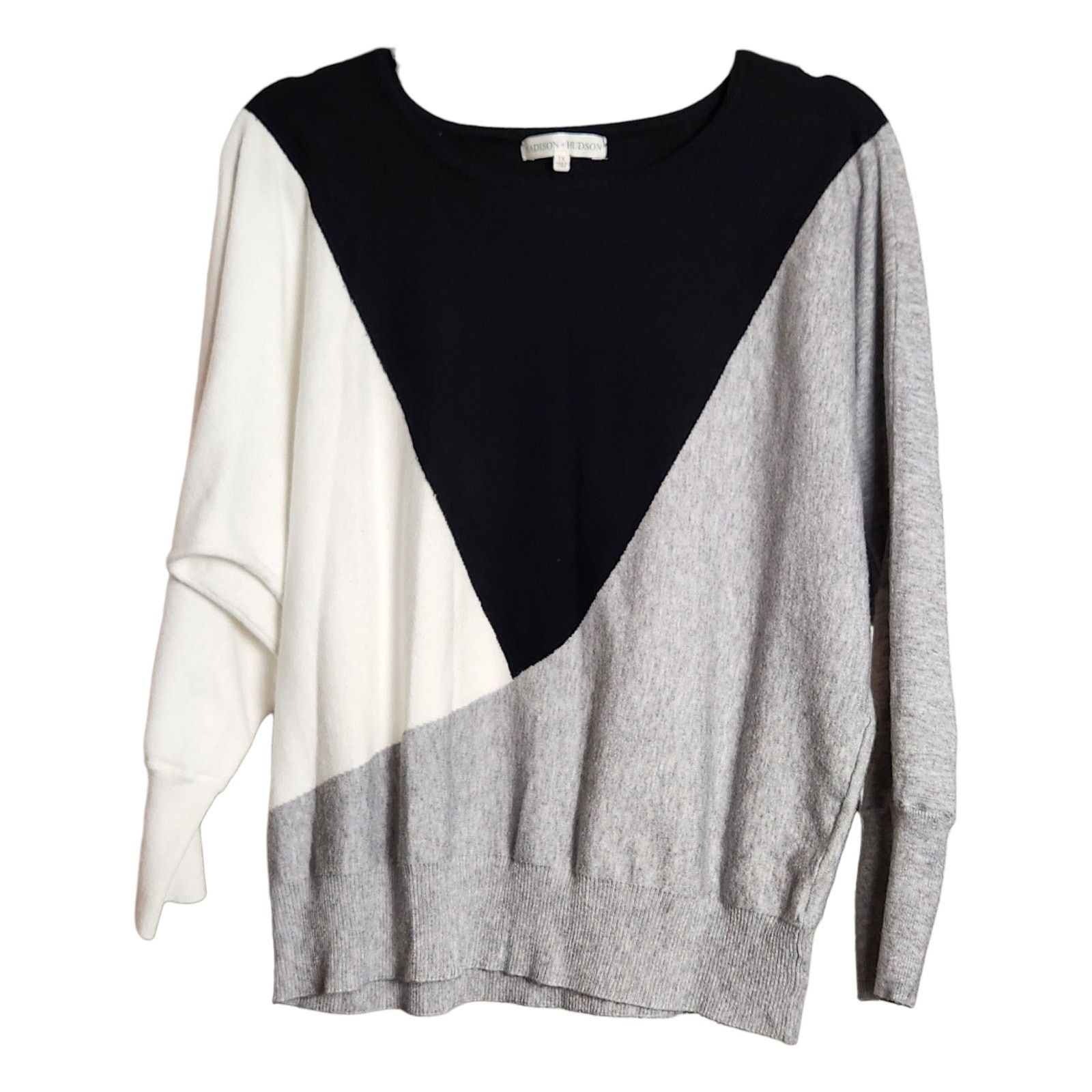 Other Madison + Hudson Colorblock Soft Knit Sweater - 2X Size XXL / US 16-18 / IT 52-54 - 1 Thumbnail