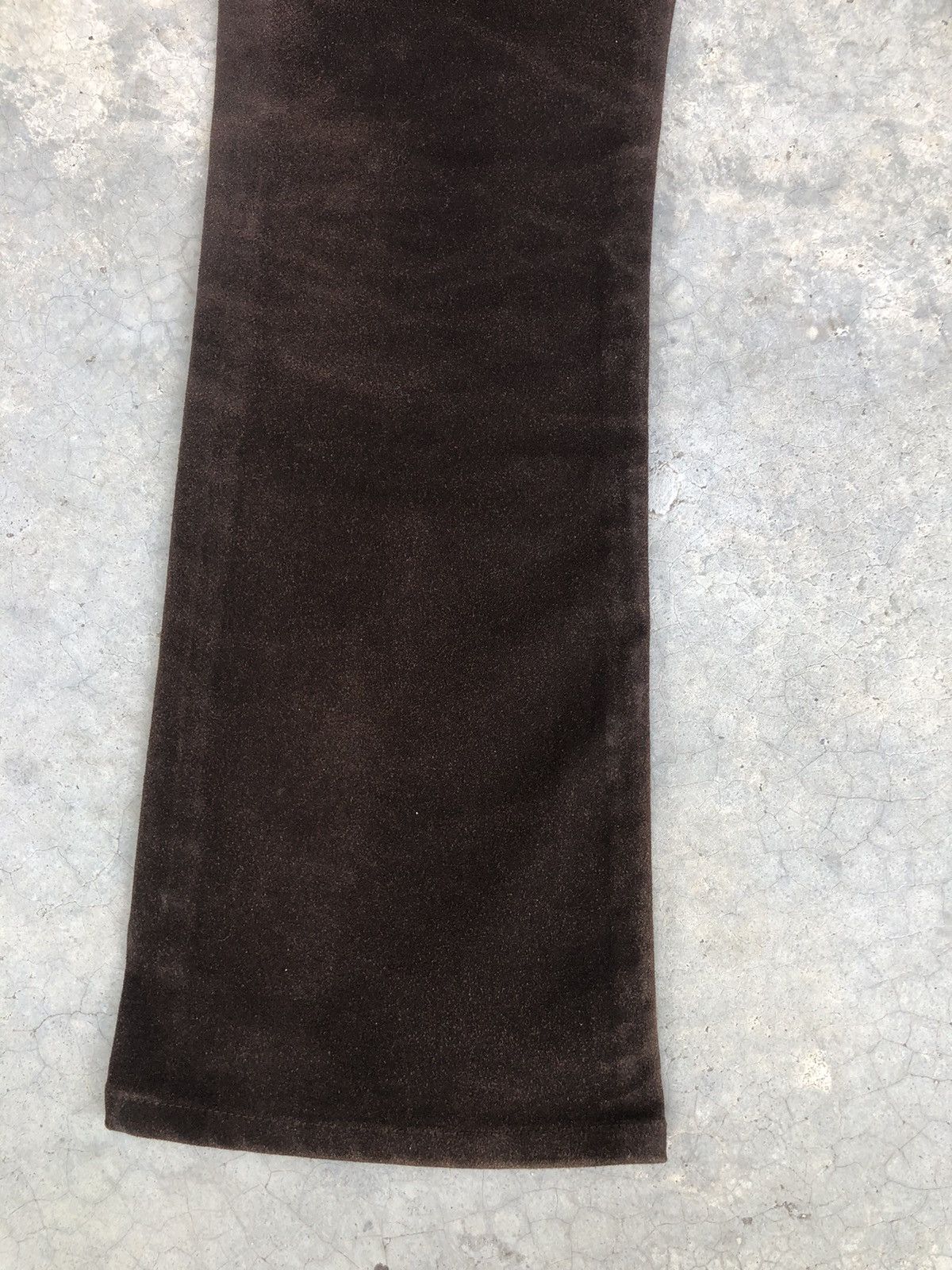 Lee Vintage Lee Flared Jeans Distressed Leather Cowhide Size US 34 / EU 50 - 12 Thumbnail
