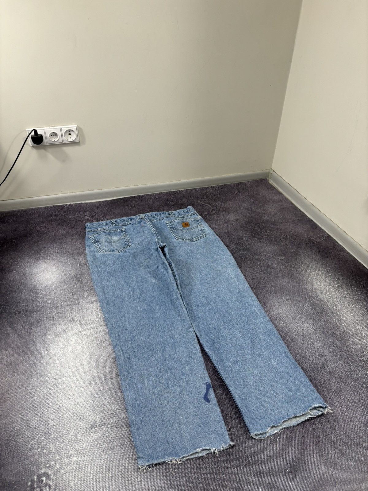 Carhartt Vintage Carhartt Y2K Traditional Fit Faded Denim Baggy Jeans Size US 44 / EU 60 - 3 Thumbnail