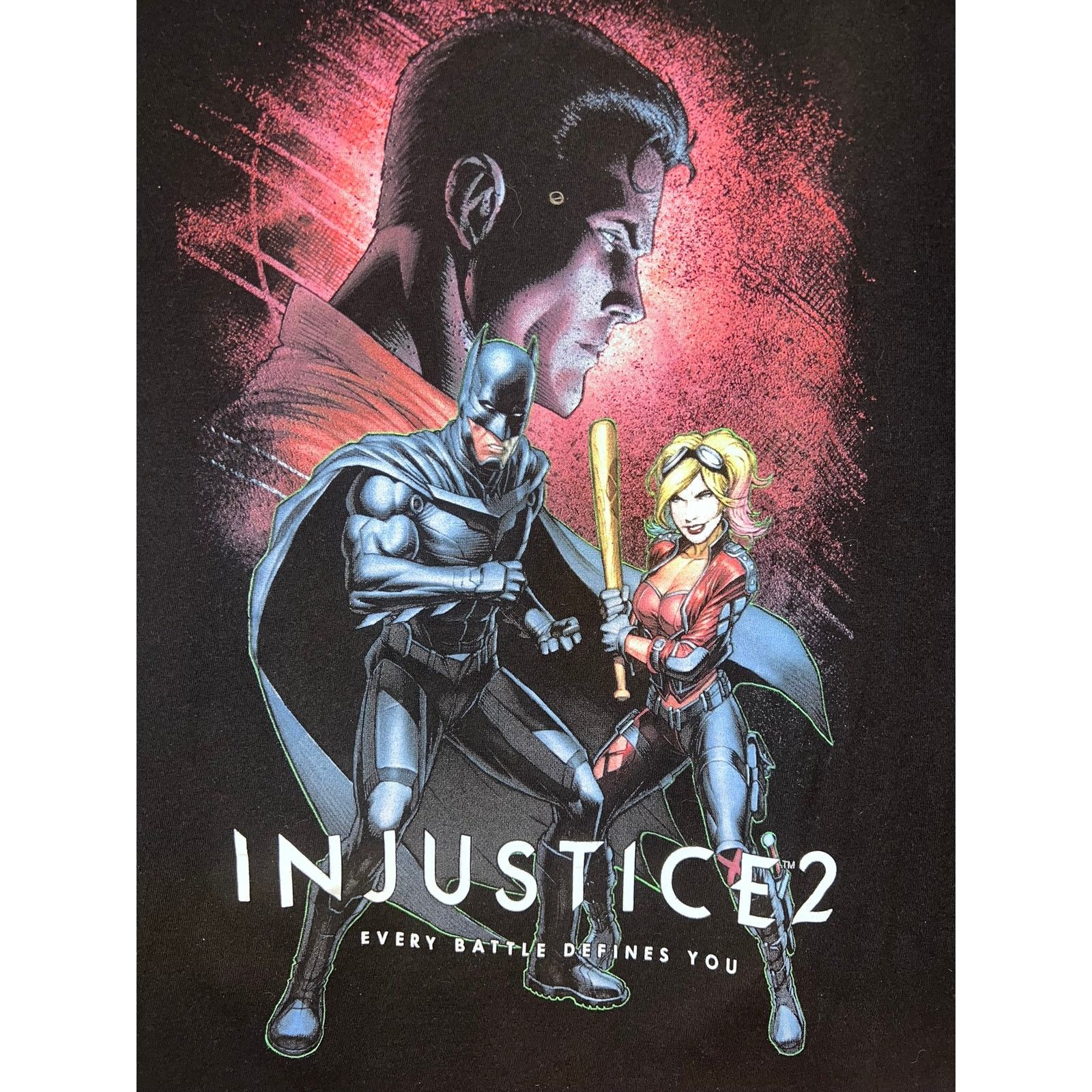 Band Tees Injustice 2 Shirt Video Game Gaming Batman Superman Tee S Size US S / EU 44-46 / 1 - 2 Thumbnail