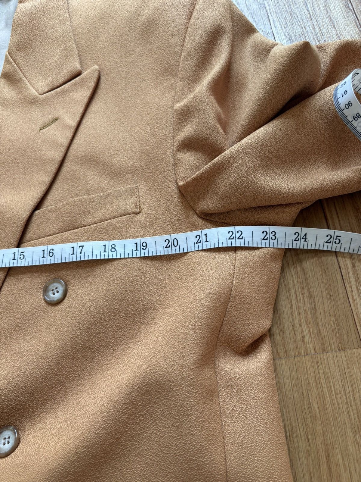 Falcone Falcone Vintage 60s Double Breasted Blazer Sport Coat 44R Size 44R - 14 Thumbnail