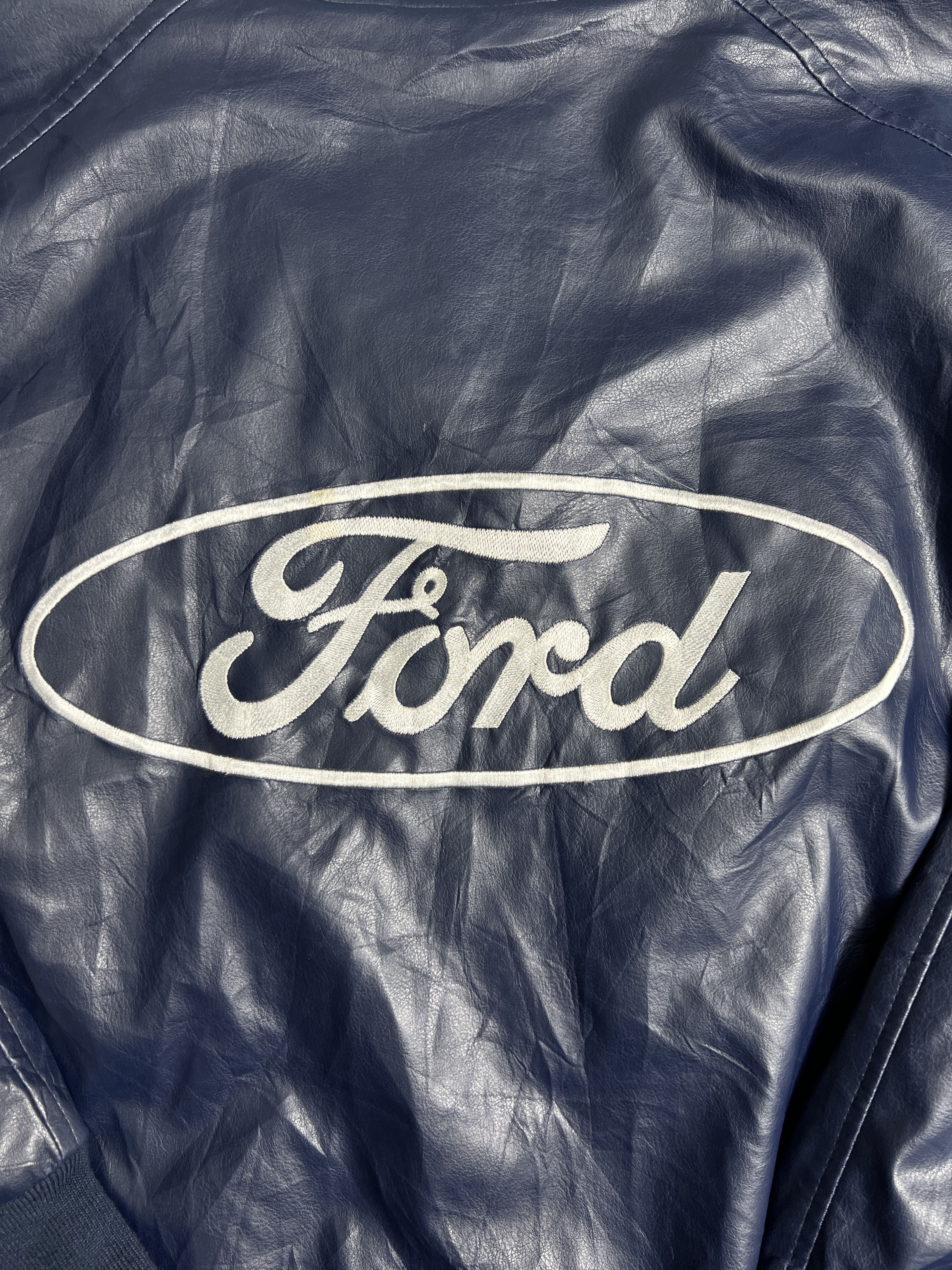 Steve And Barrys Steve & Barry's Ford Embroidery Varsity Jacket (XXL) JKA467 Size US XXL / EU 58 / 5 - 9 Thumbnail