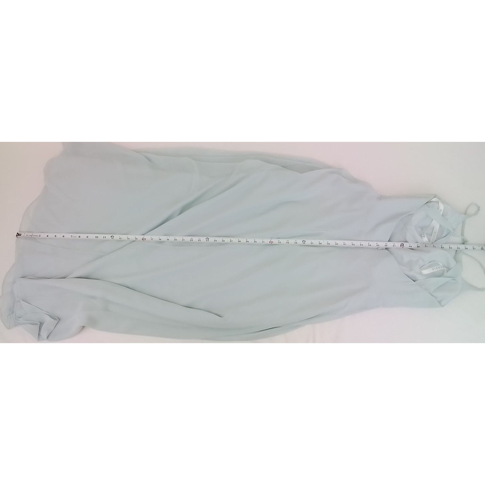 Other Azazie Racerback Aline Formal Dress Women's 10 Baby Blue Size L / US 10 / IT 46 - 10 Thumbnail