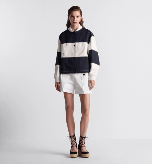 Dior o1w1db10925 447P37 Sailor Short in White Size 30" / US 8 / IT 44 - 5 Thumbnail