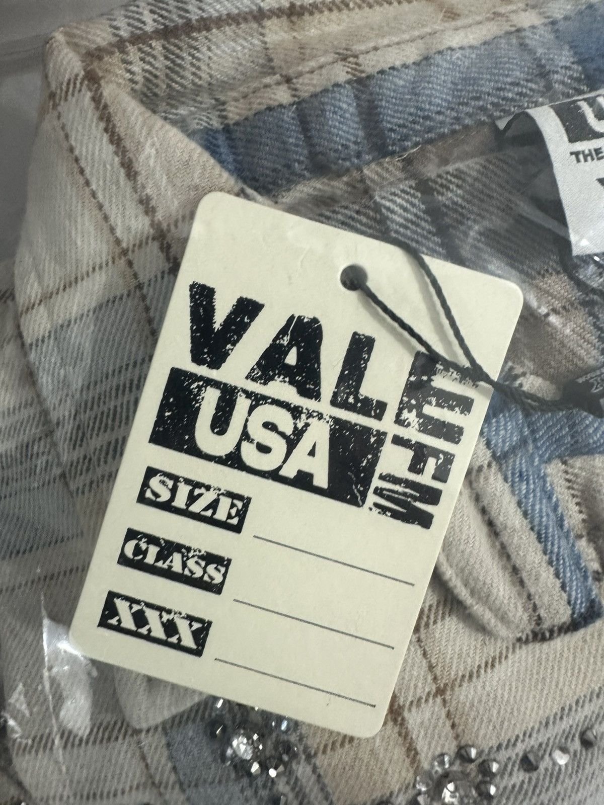 Vale Vale Crystals Flannel Size US XL / EU 56 / 4 - 4 Thumbnail
