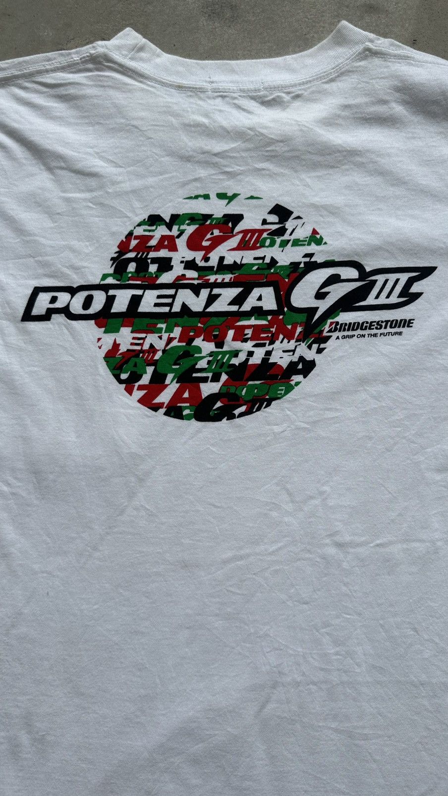 Other VINTAGE POTENZA FORMULA 1 RACING GIII BRIDGESTONE TEE Size US M / EU 48-50 / 2 - 6 Thumbnail