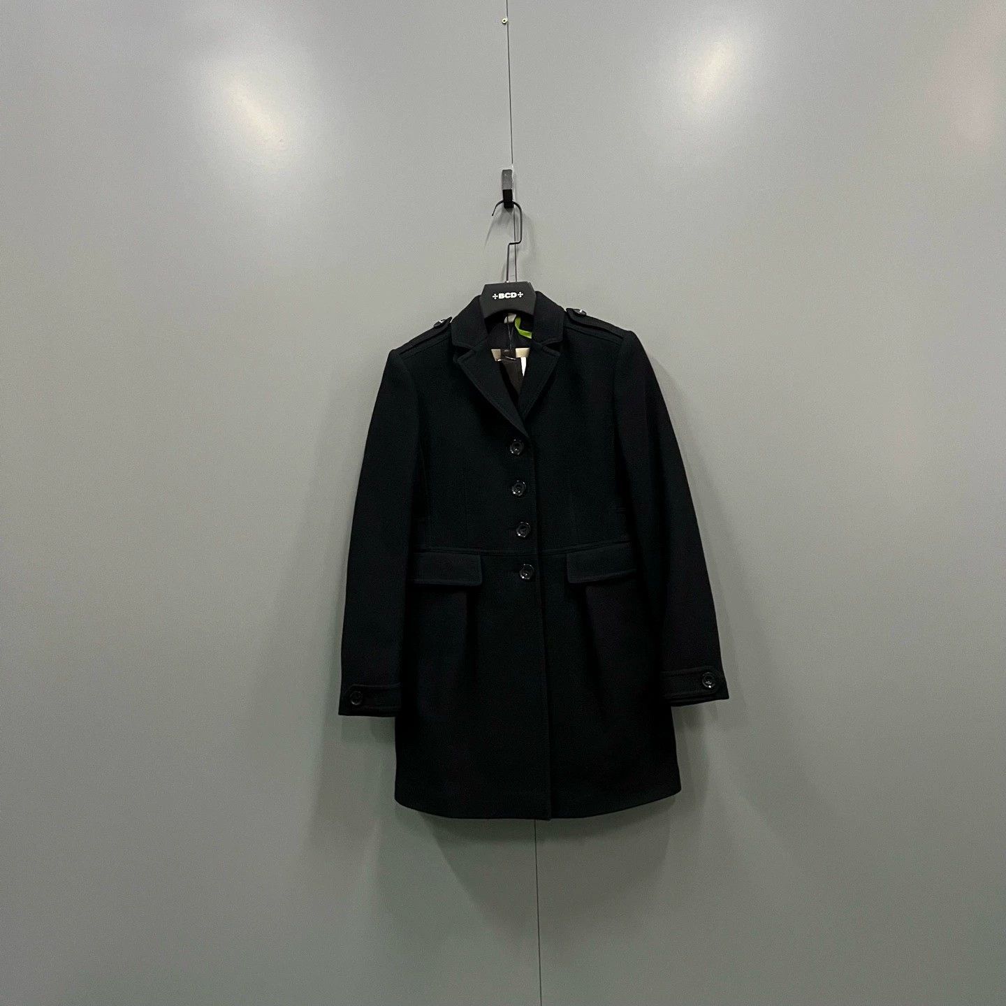 Burberry Burberry Black Collared Coat Size 36 Size US XS / EU 42 / 0 - 1 Thumbnail