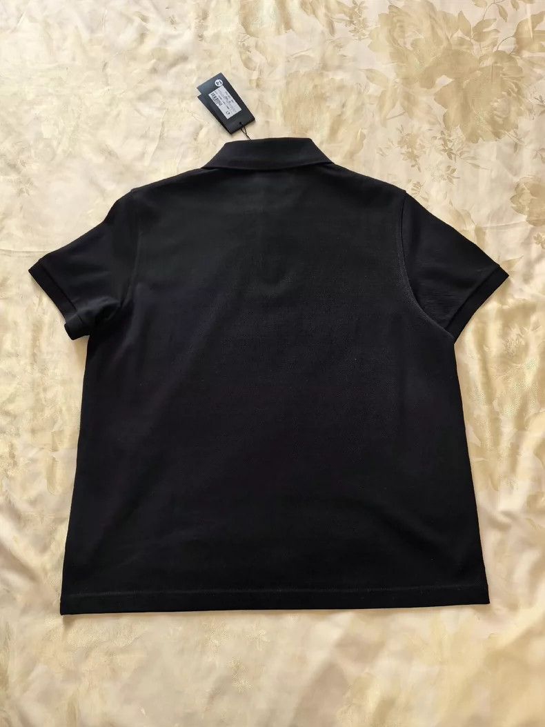 Saint Laurent Paris New Saint Laurent Black Polo Shirt Size L-2506 Size US L / EU 52-54 / 3 - 3 Thumbnail